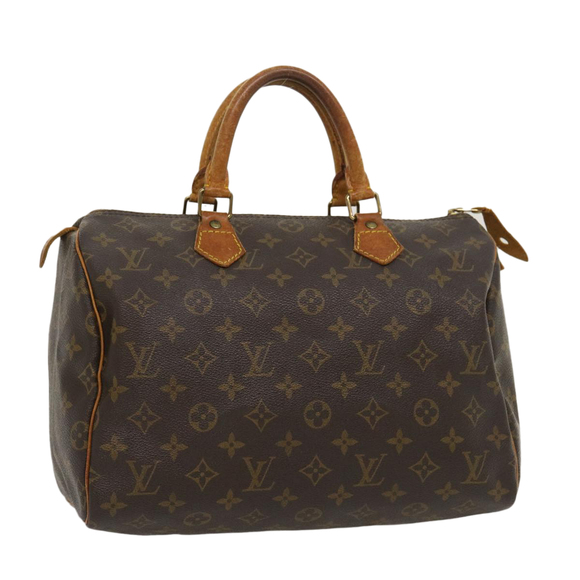 Louis Vuitton Handbags - LOUIS VUITTON Monogram Speedy 30 Hand Bag M41526 LV Auth ds510